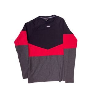 Liverpool FC Red Black Crewneck Sweatshirt Mens Small Soccer Football